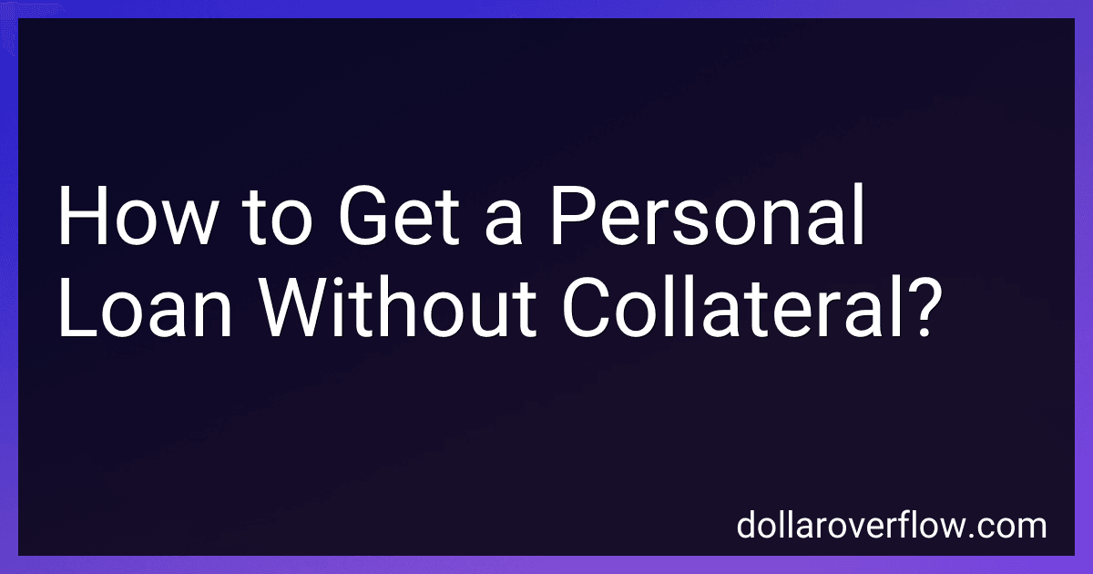 How to Get a Personal Loan Without Collateral? image