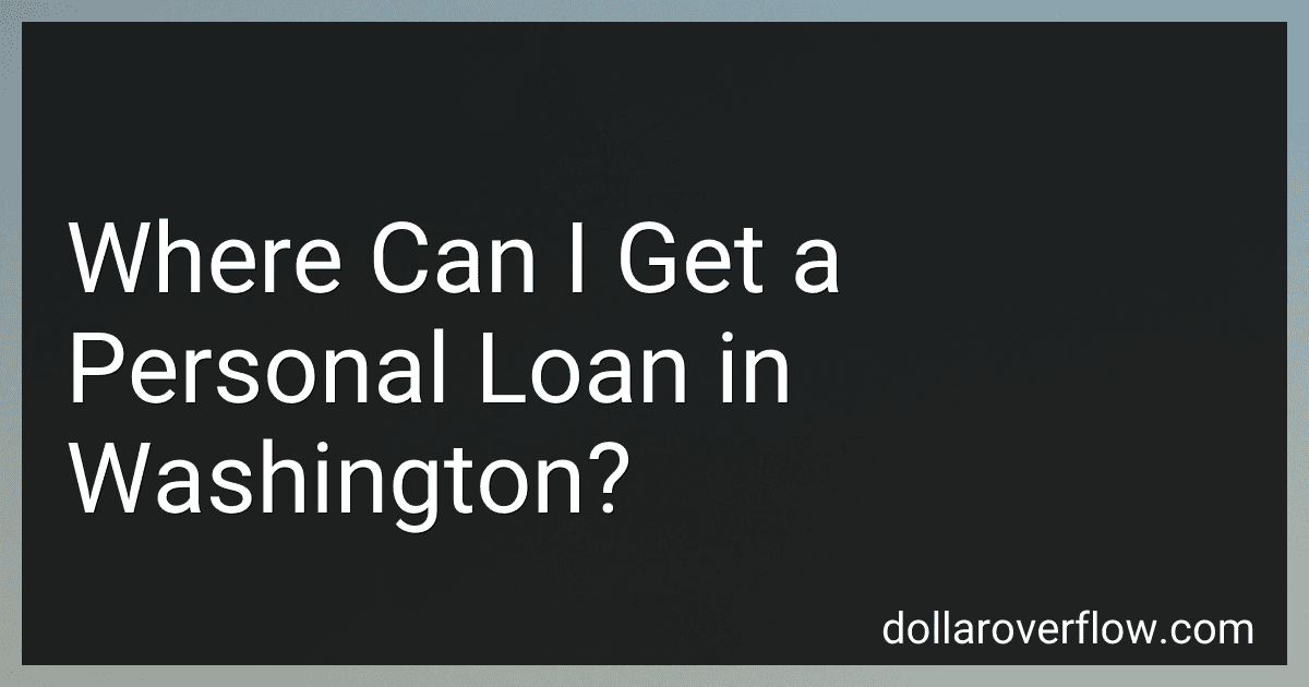 Where Can I Get a Personal Loan in Washington? image
