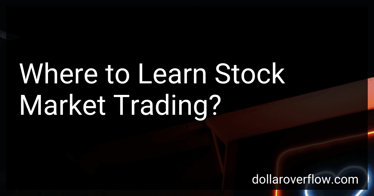 Where to Learn Stock Market Trading? image