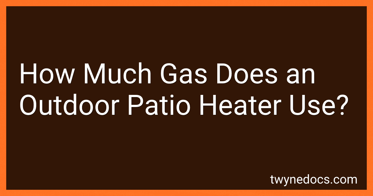 How Much Gas Does an Outdoor Patio Heater Use? image