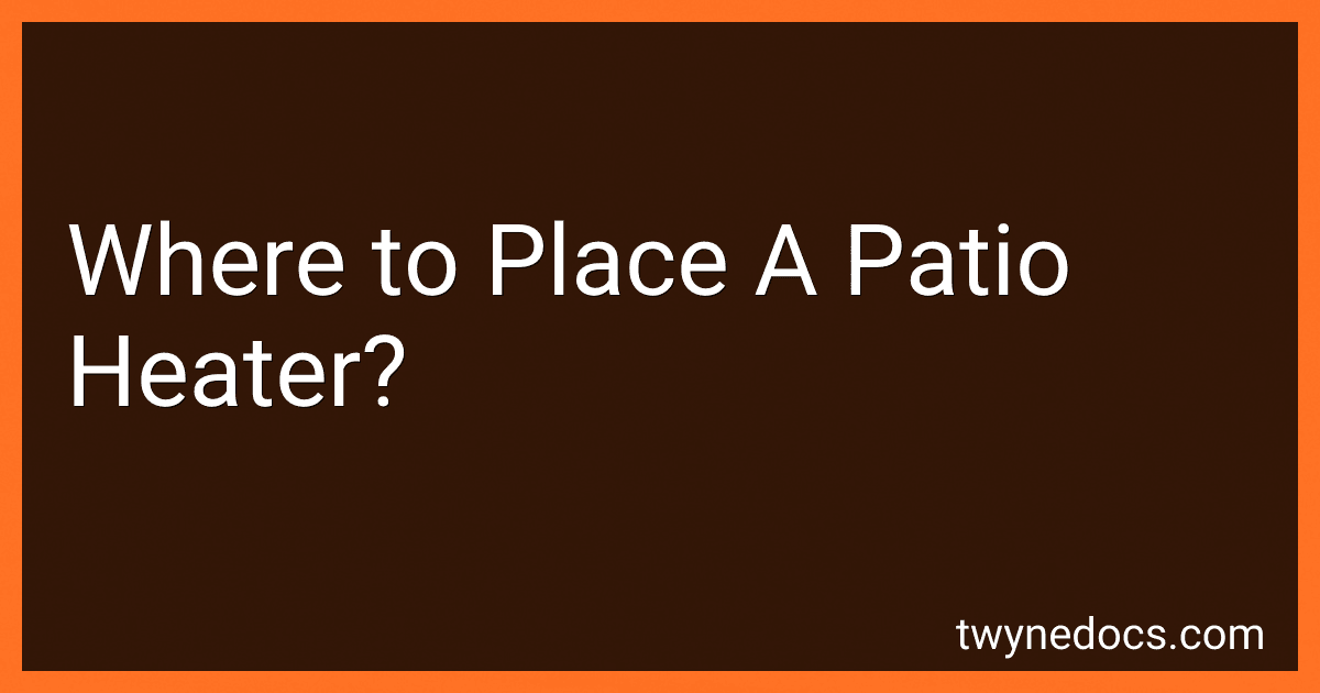 Where to Place A Patio Heater? image