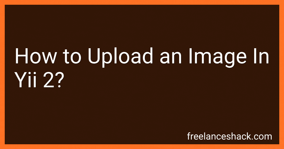 How to Upload an Image In Yii 2? preview