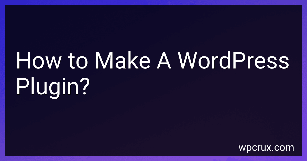 How to Make A WordPress Plugin? image