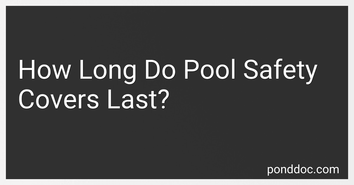 How Long Do Pool Safety Covers Last? image