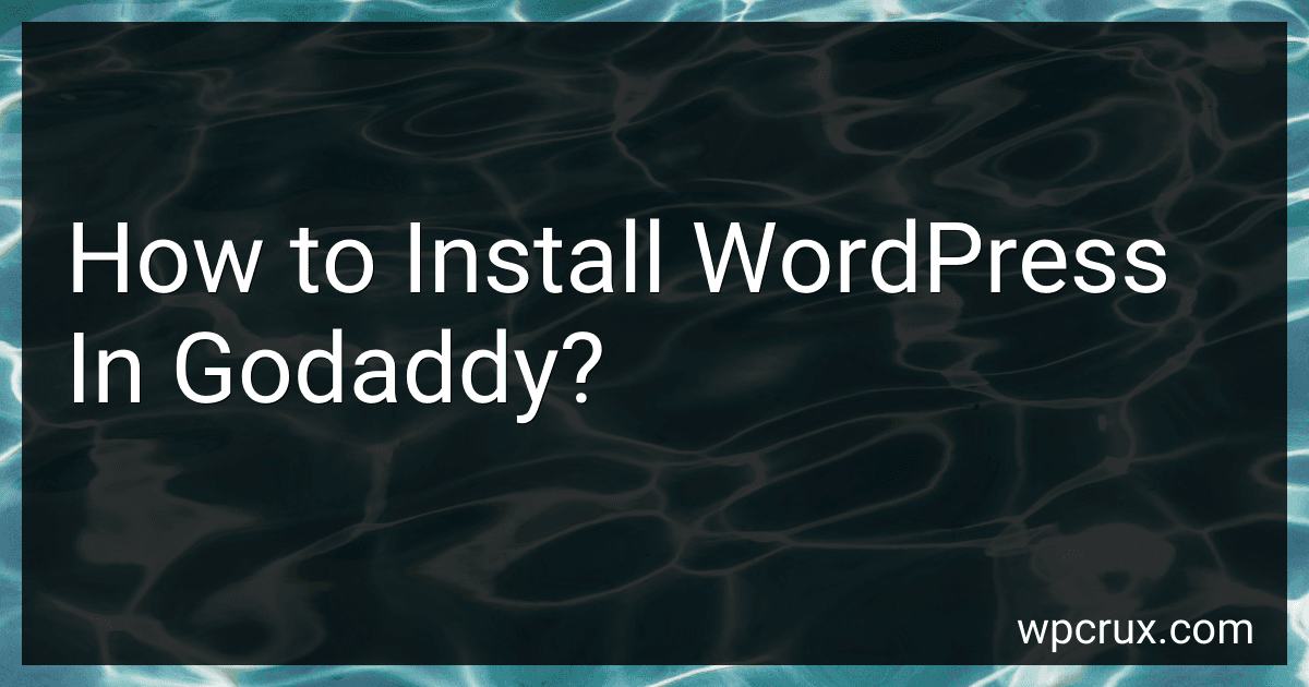 How to Install WordPress In Godaddy? image