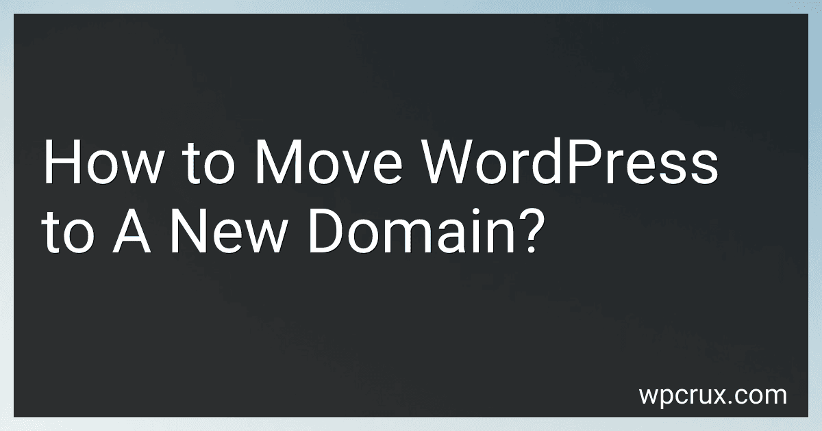 How to Move WordPress to A New Domain? image