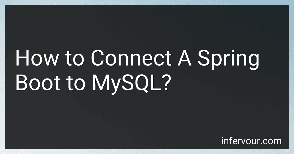 How to Connect A Spring Boot to MySQL? image