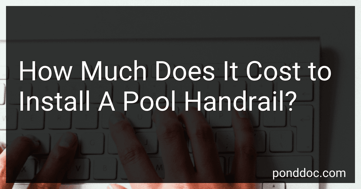 How Much Does It Cost to Install A Pool Handrail? image