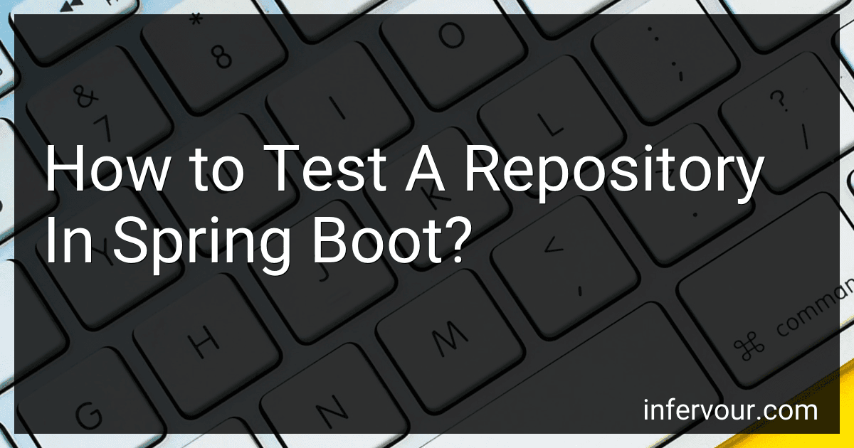 How to Test A Repository In Spring Boot? image