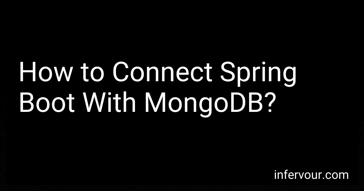 How to Connect Spring Boot With MongoDB? image
