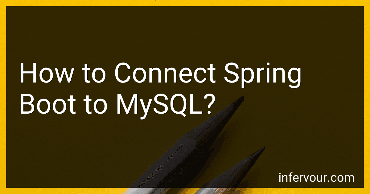 How to Connect Spring Boot to MySQL? image
