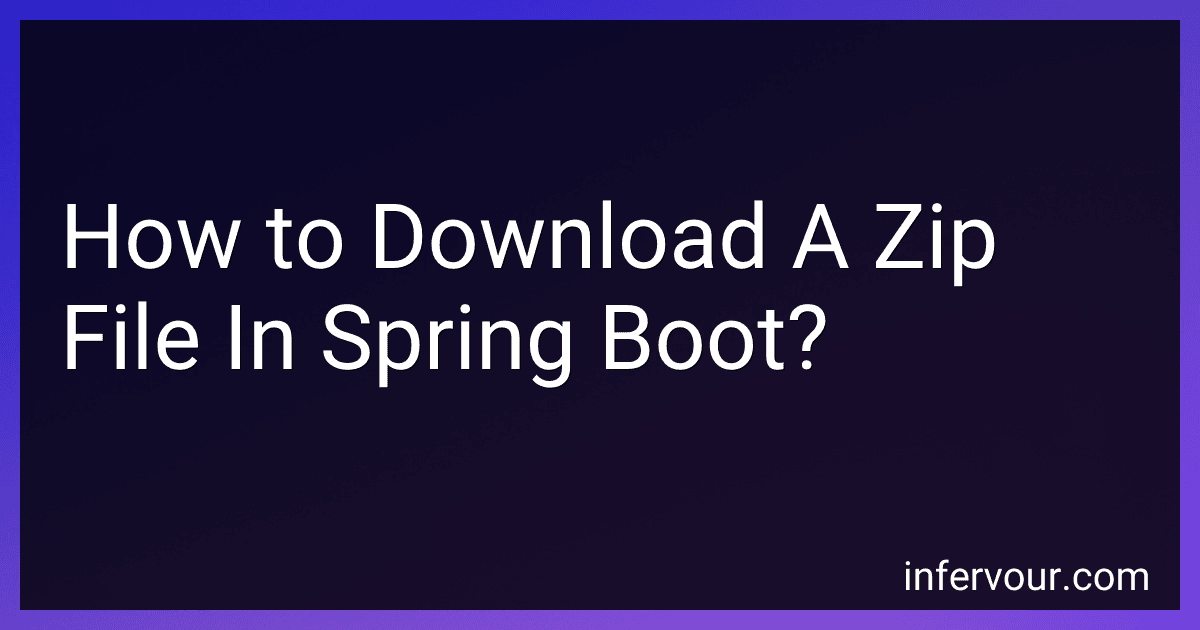 How to Download A Zip File In Spring Boot? image