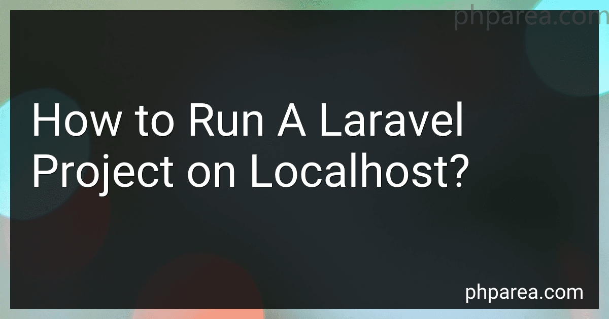 How to Run A Laravel Project on Localhost? image