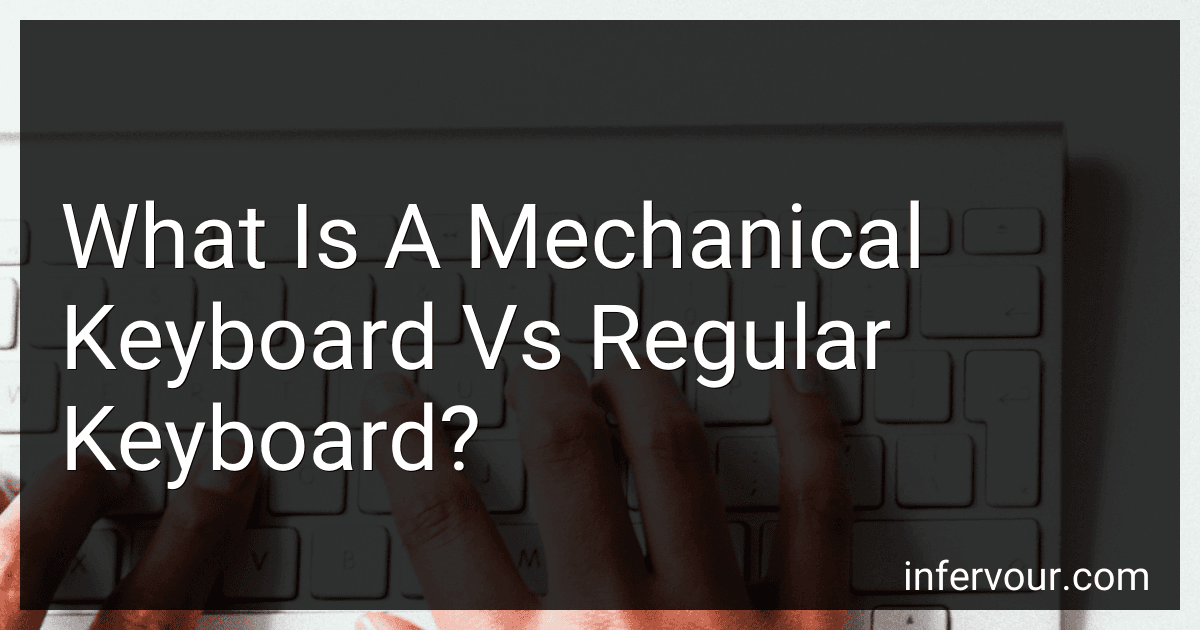 What Is A Mechanical Keyboard Vs Regular Keyboard? image
