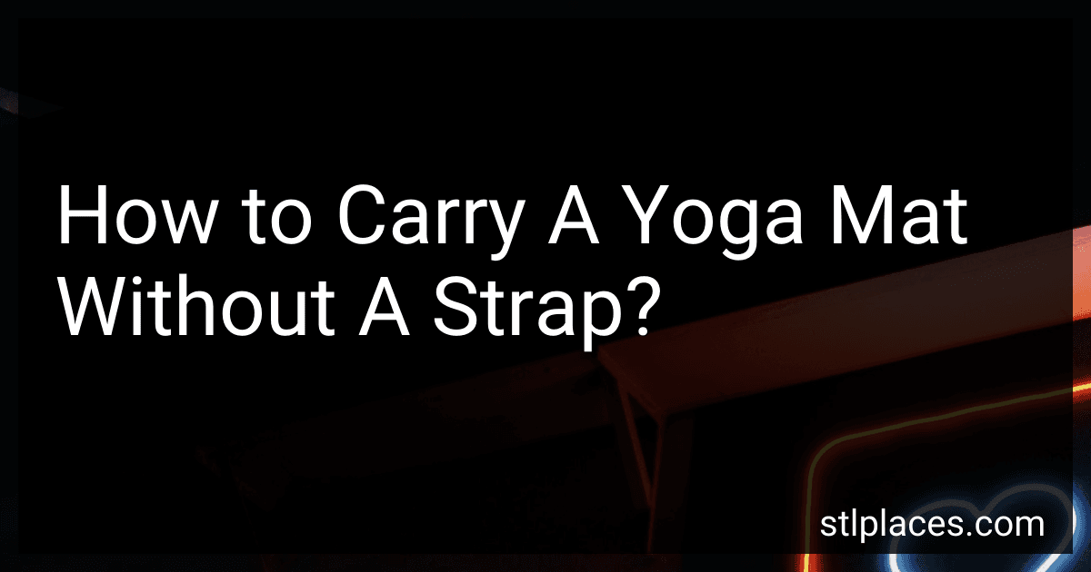 How to Carry A Yoga Mat Without A Strap? image