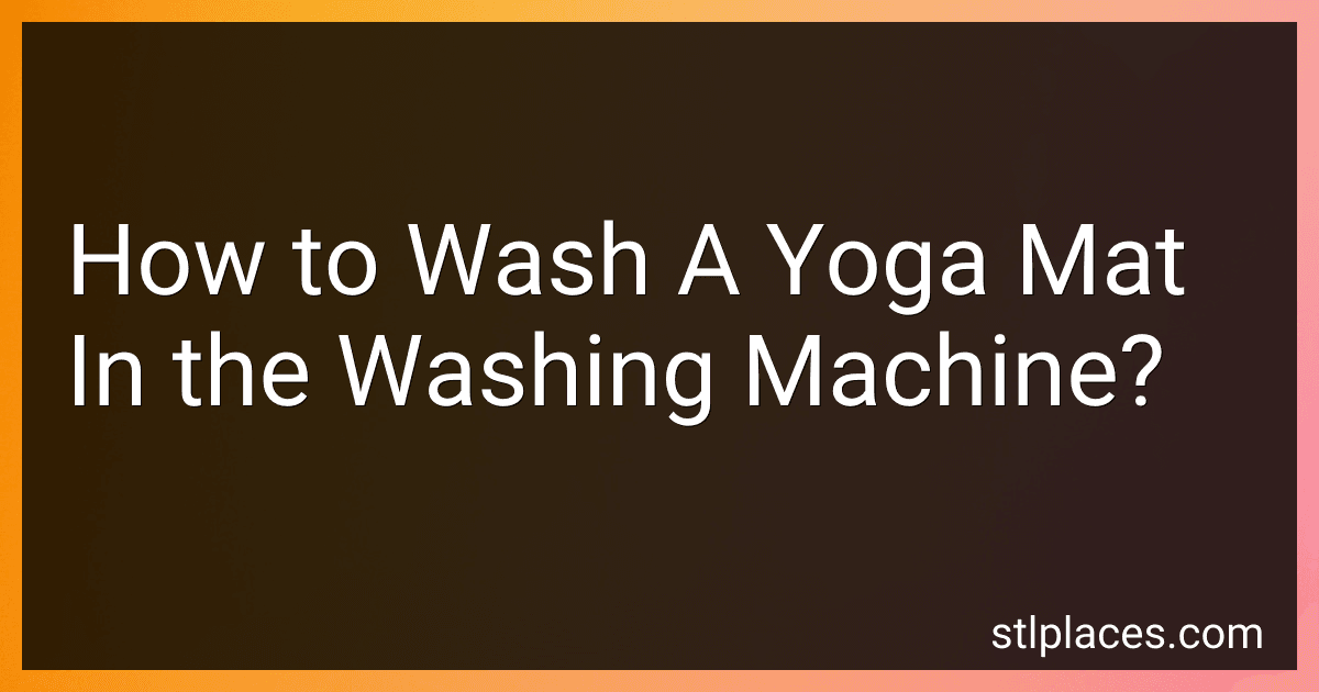 How to Wash A Yoga Mat In the Washing Machine? image