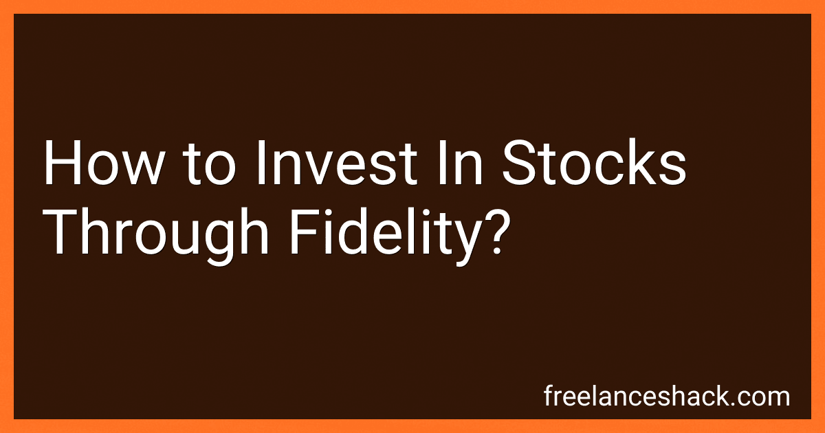 How to Invest In Stocks Through Fidelity? image