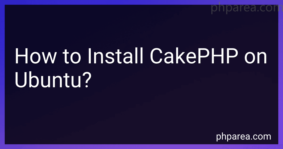 How to Install CakePHP on Ubuntu? image