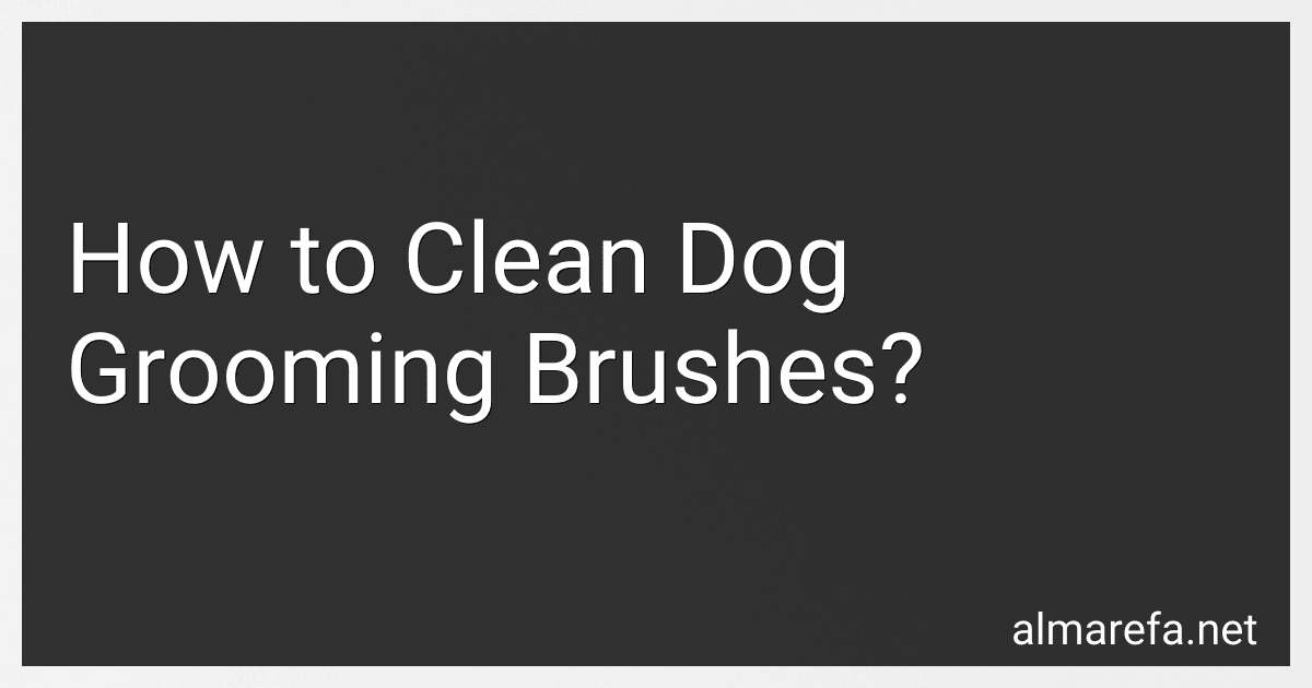 How to Clean Dog Grooming Brushes? image