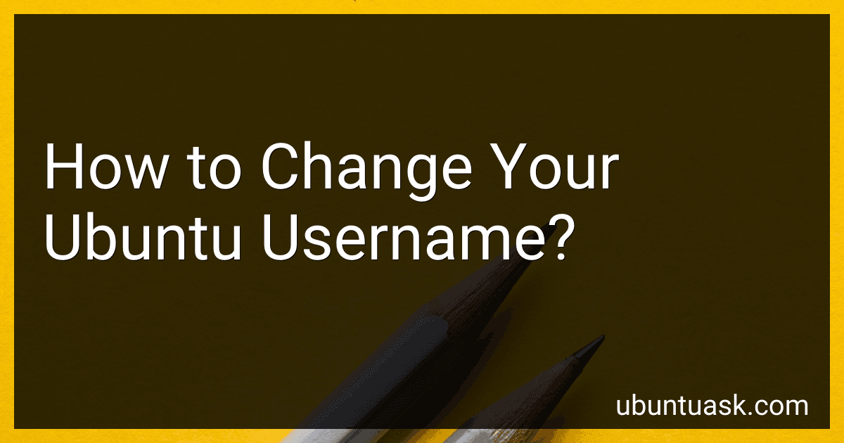 How to Change Your Ubuntu Username? image