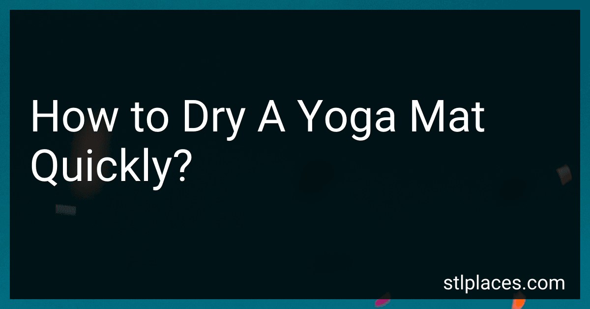 How to Dry A Yoga Mat Quickly? image
