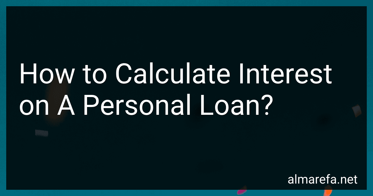 How to Calculate Interest on A Personal Loan? image