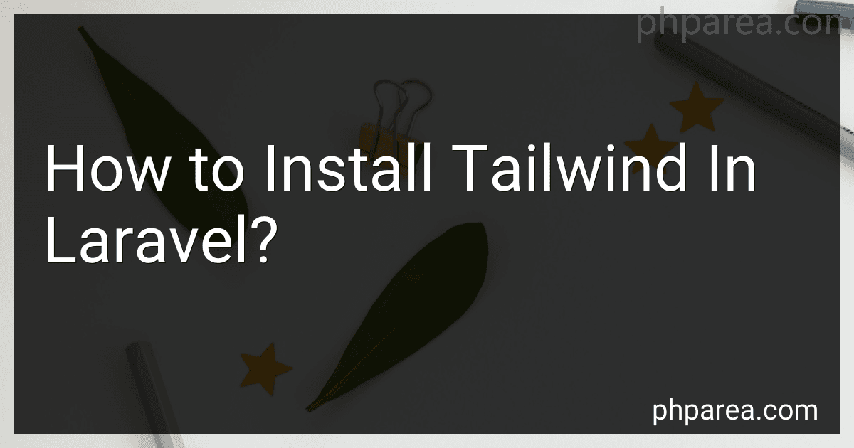 How to Install Tailwind In Laravel? image