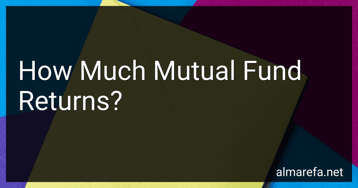 How Much Mutual Fund Returns? image