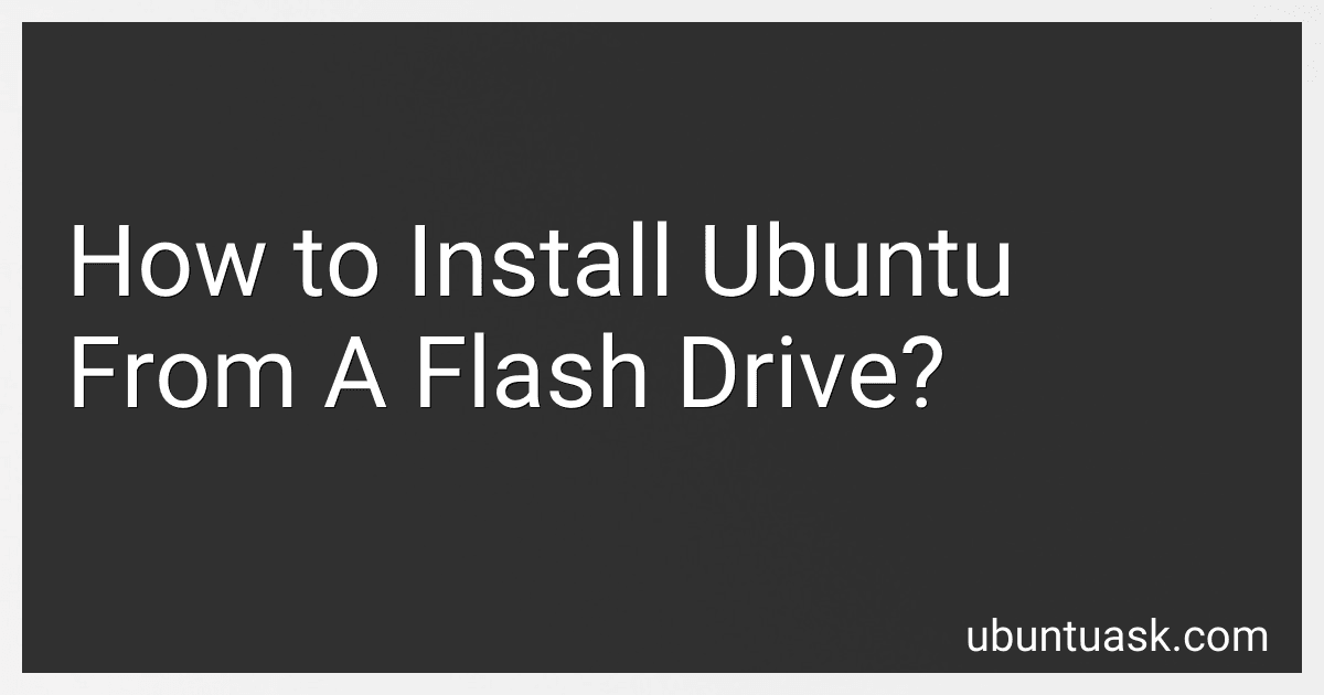 How to Install Ubuntu From A Flash Drive? image