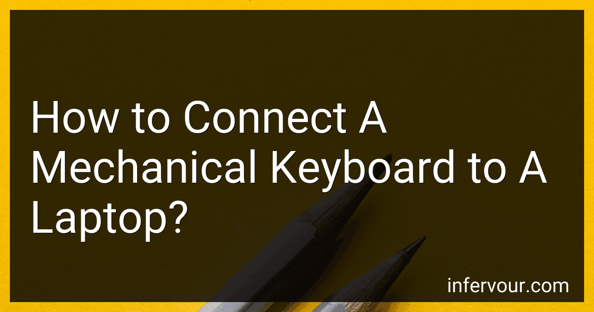 How to Connect A Mechanical Keyboard to A Laptop? image