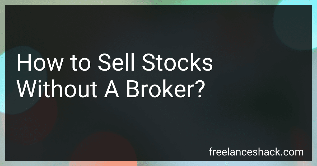 How to Sell Stocks Without A Broker? preview