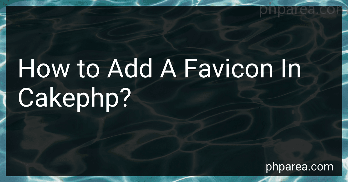 How to Add A Favicon In Cakephp? image