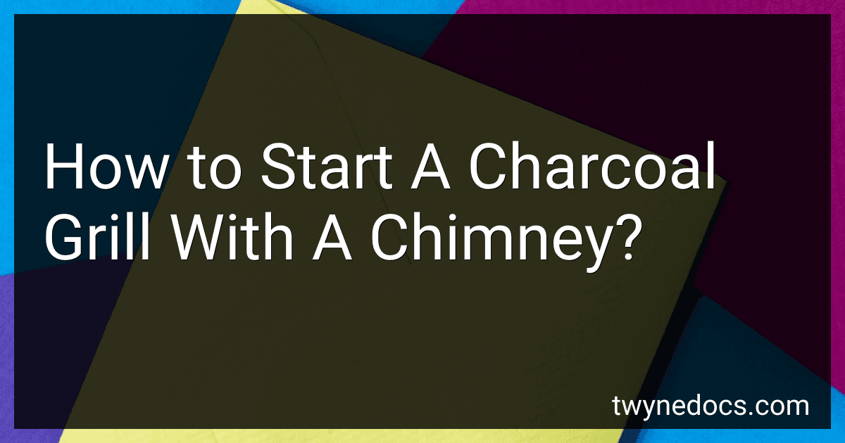 How to Start A Charcoal Grill With A Chimney? image