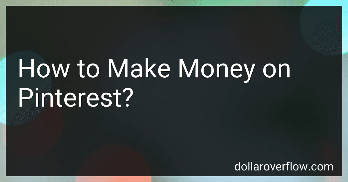 How to Make Money on Pinterest? image