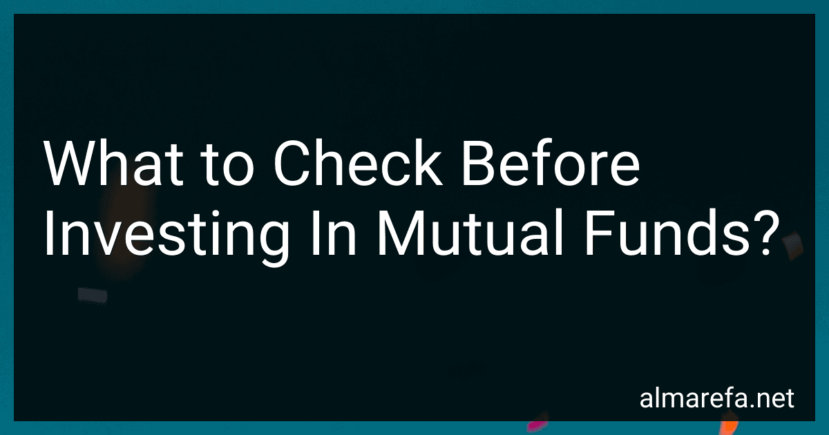 What to Check Before Investing In Mutual Funds? image