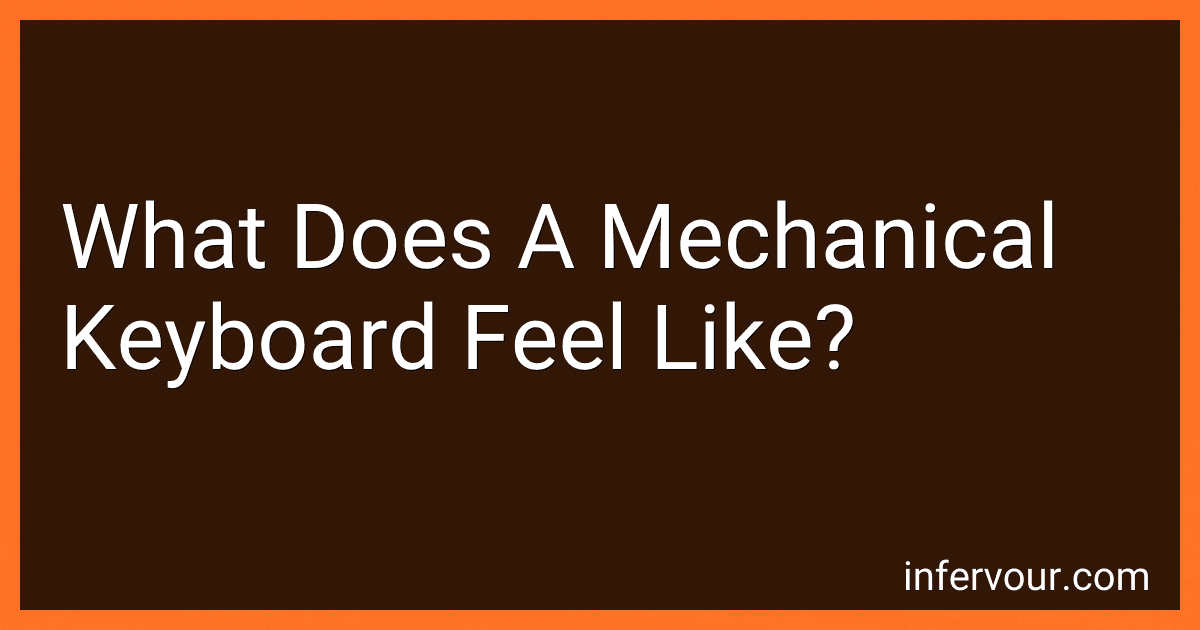 What Does A Mechanical Keyboard Feel Like? image