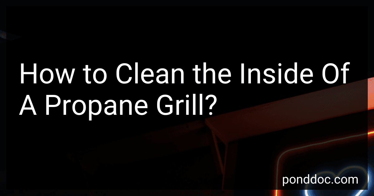 How to Clean the Inside Of A Propane Grill? image