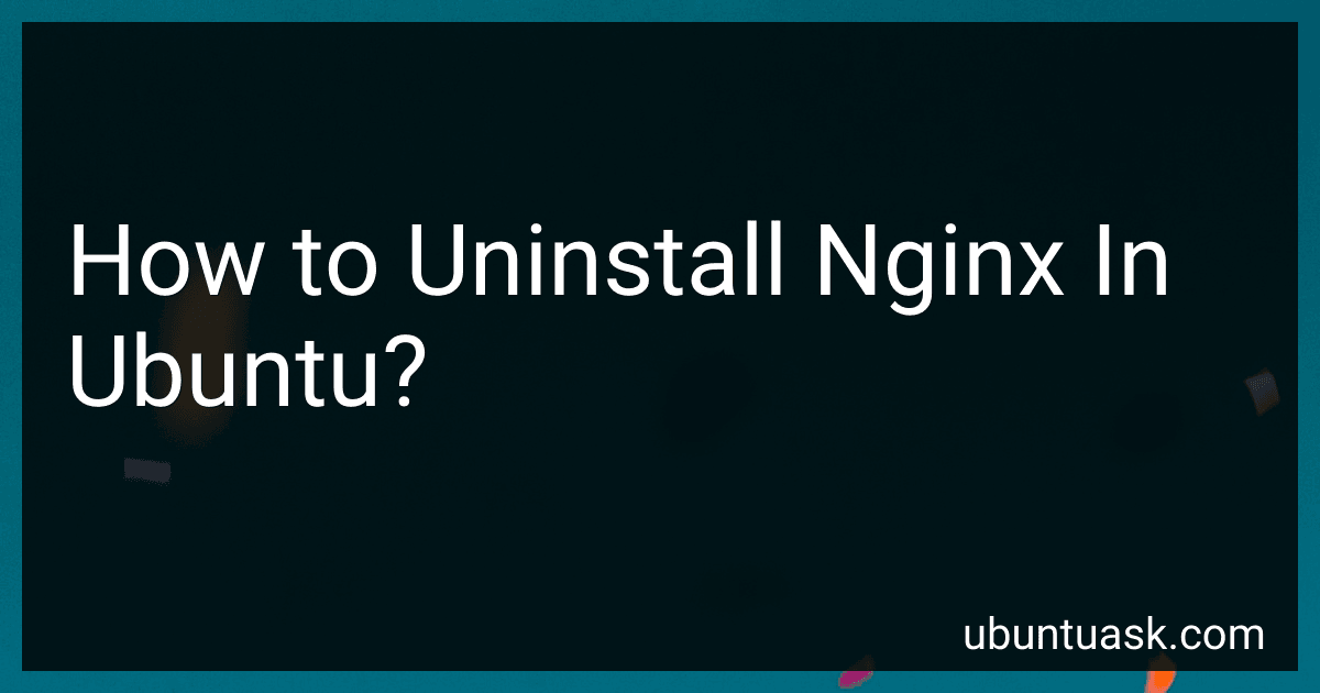 How to Uninstall Nginx In Ubuntu? image