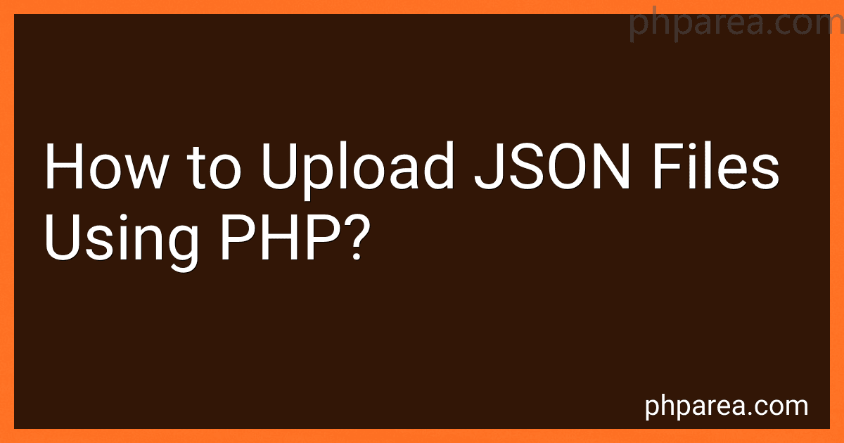 How to Upload JSON Files Using PHP? image