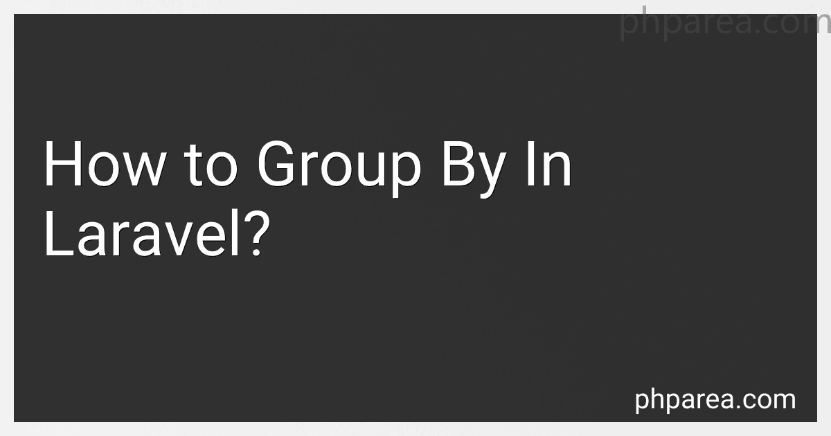 How to Group By In Laravel? image