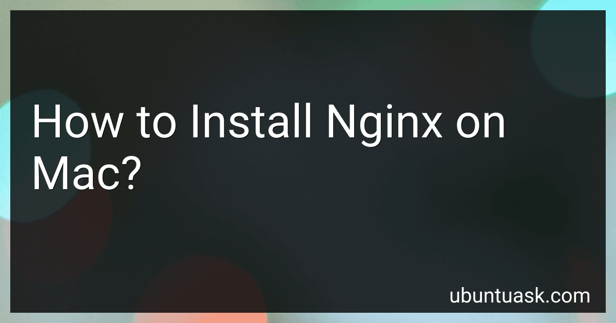 How to Install Nginx on Mac? image
