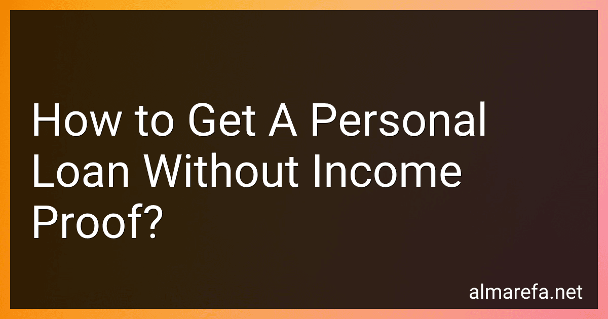 How to Get A Personal Loan Without Income Proof? image