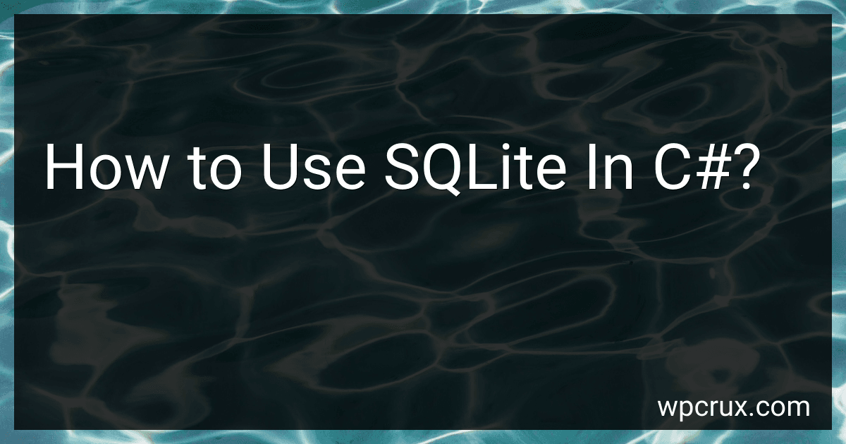 How to Use SQLite In C#? image
