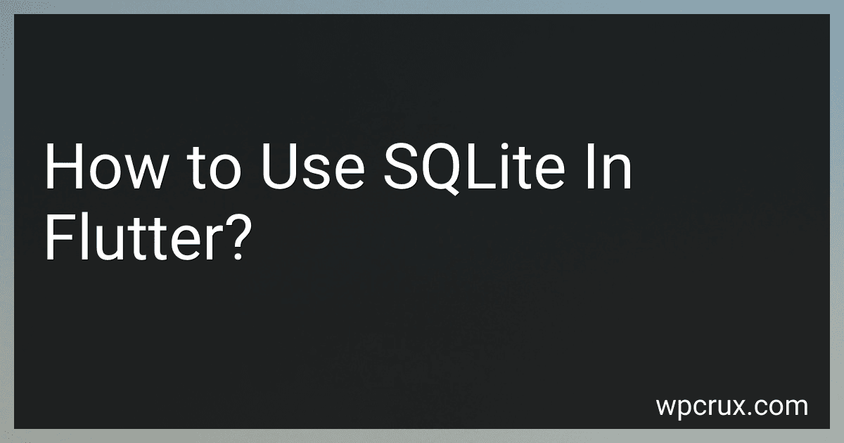 How to Use SQLite In Flutter? image