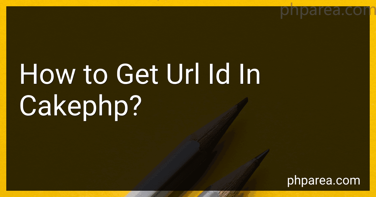 How to Get Url Id In Cakephp? image