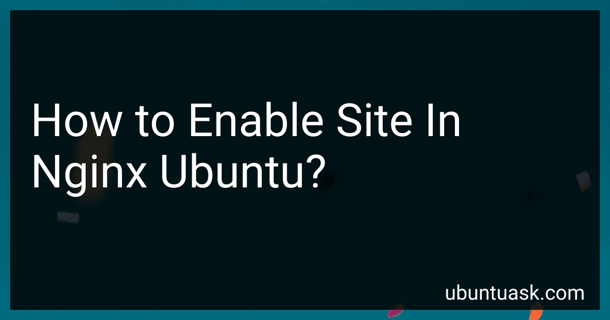 How to Enable Site In Nginx Ubuntu? image