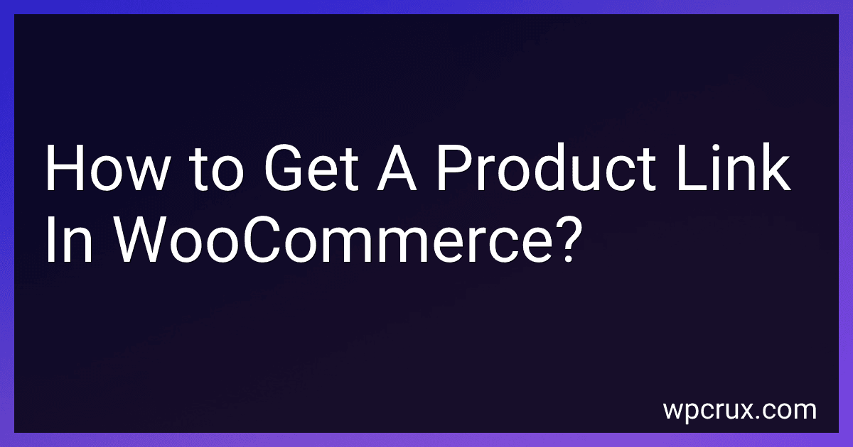 How to Get A Product Link In WooCommerce? image