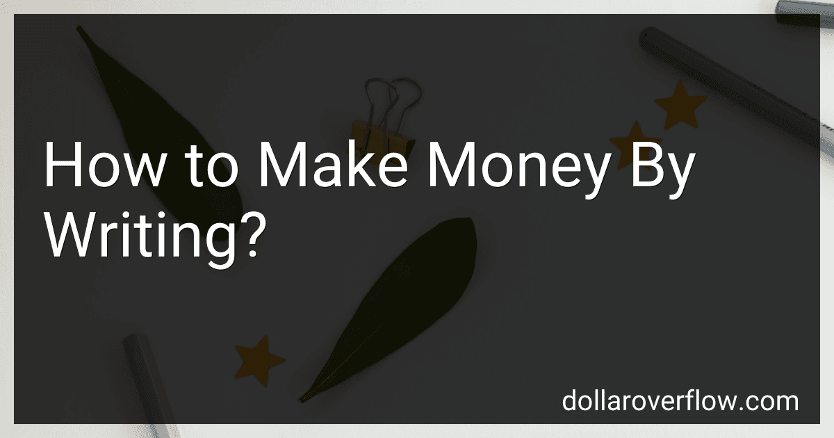 How to Make Money By Writing? image