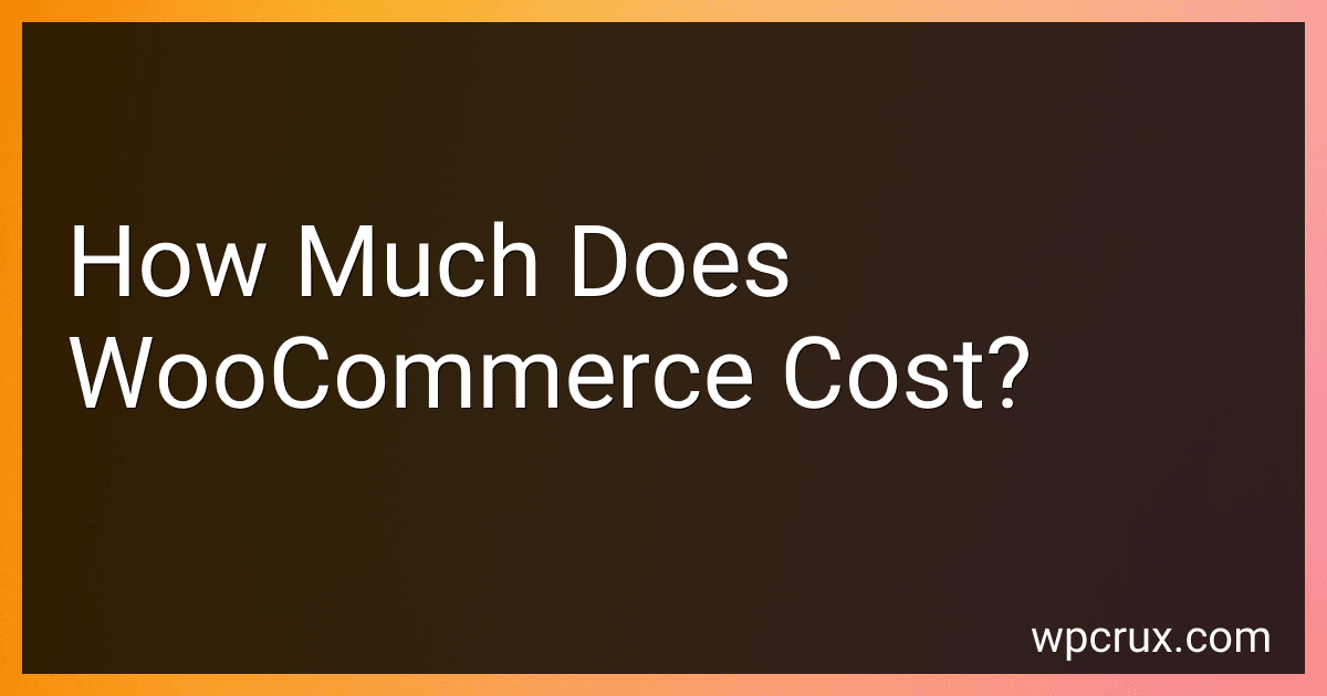 How Much Does WooCommerce Cost? image