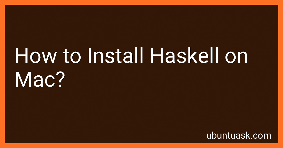 How to Install Haskell on Mac? image
